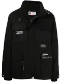 AAPE BY *A BATHING APE® logo-print jacket - Black