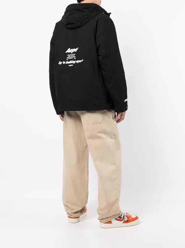 APE ロゴジャケット AAPE BY *A BATHING APE® ロゴ ジャケット 通販 - FARFETCH
