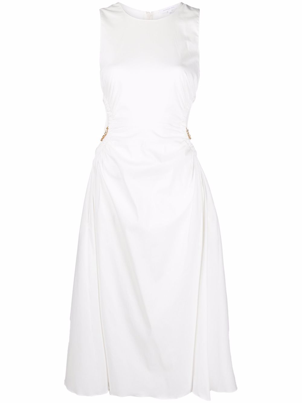 

Patrizia Pepe abito essential cut-out dress - White