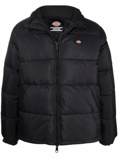 Dickies Construct padded logo-patch coat