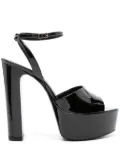 Saint Laurent 145mm Jodie platform sandals - Black