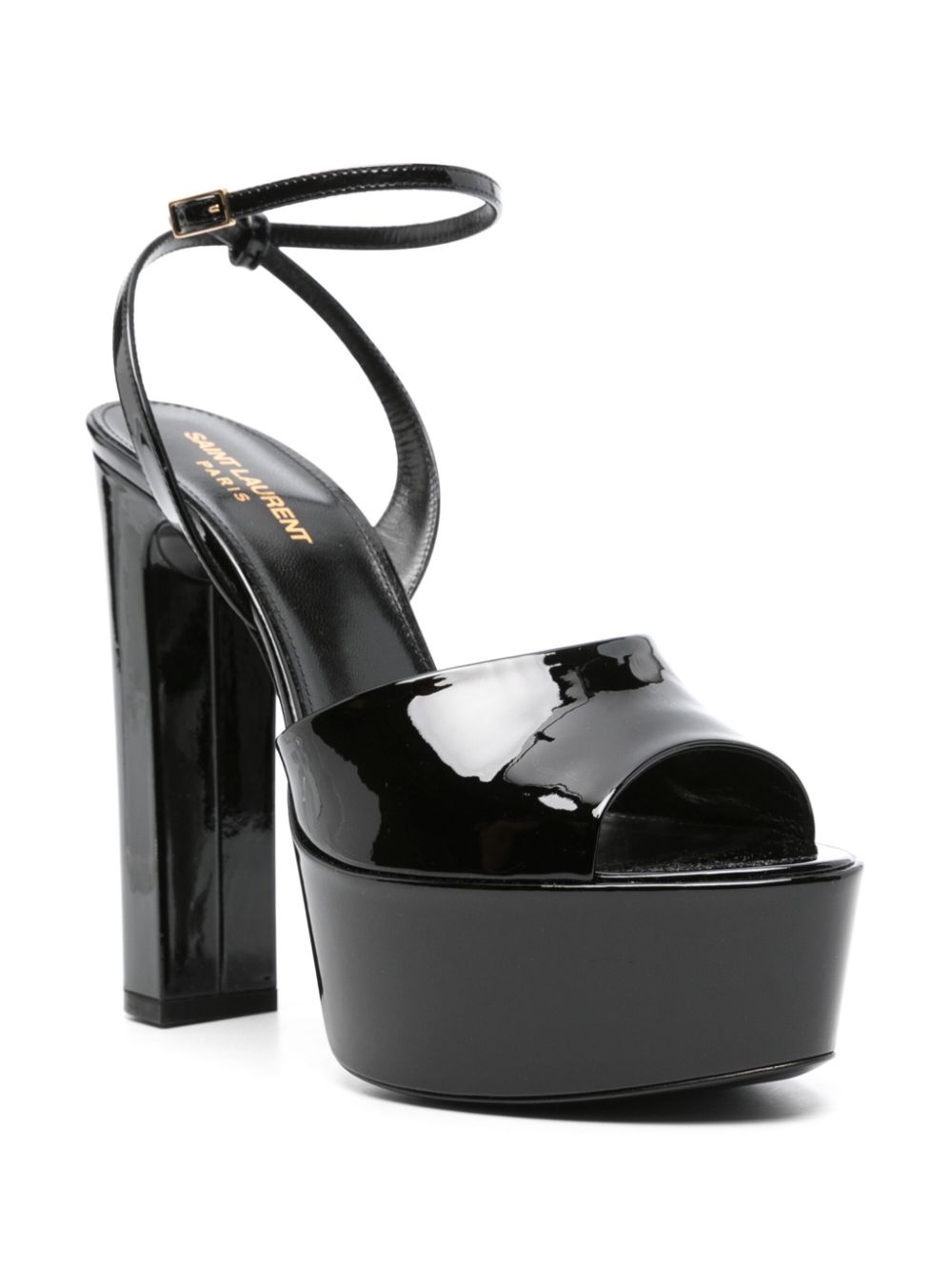 Saint Laurent 145mm Jodie platform sandals - Black