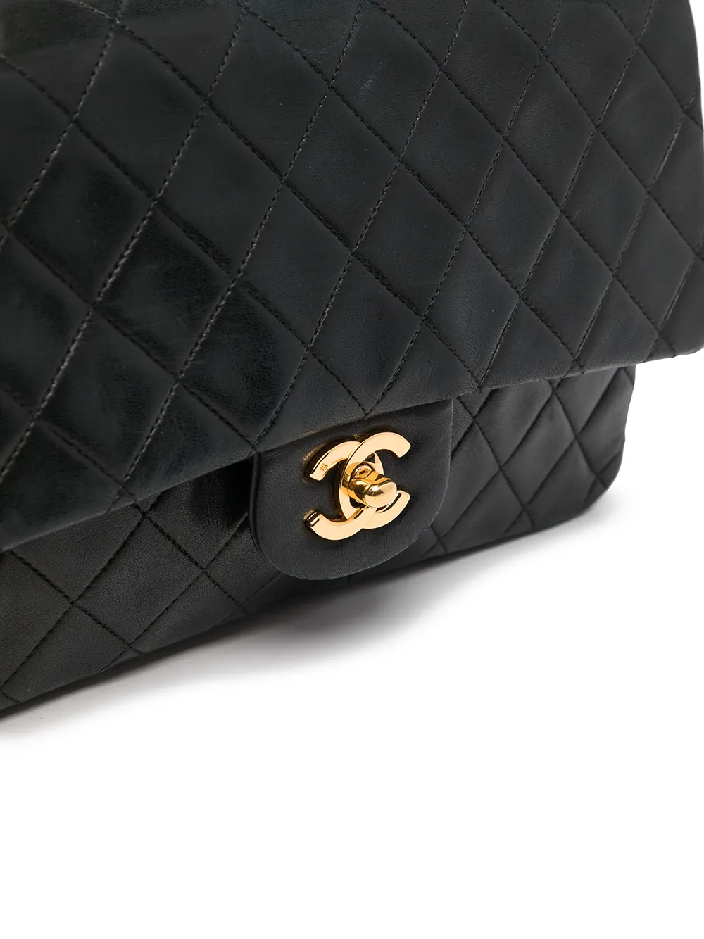 фото Chanel pre-owned сумка на плечо double flap среднего размера