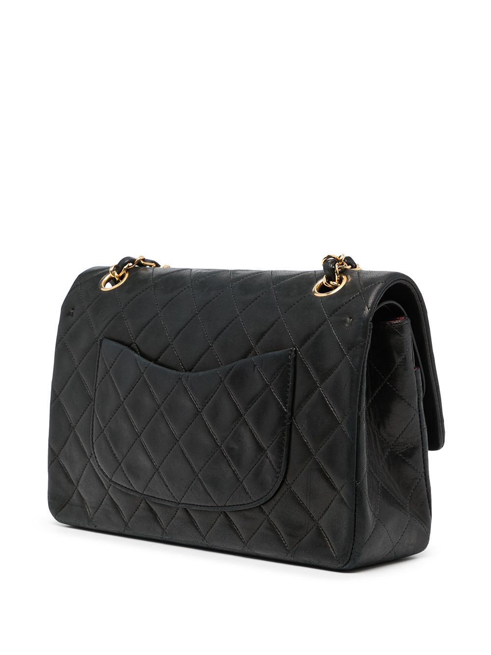 фото Chanel pre-owned сумка на плечо double flap среднего размера