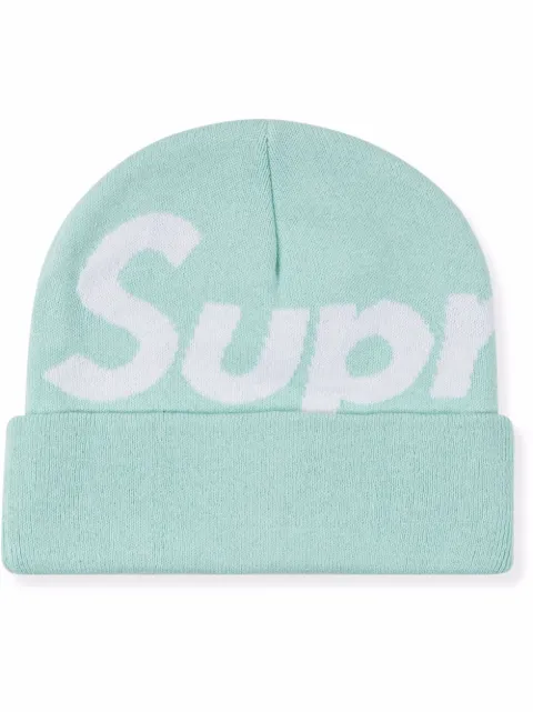 Supreme Big Logo knitted beanie