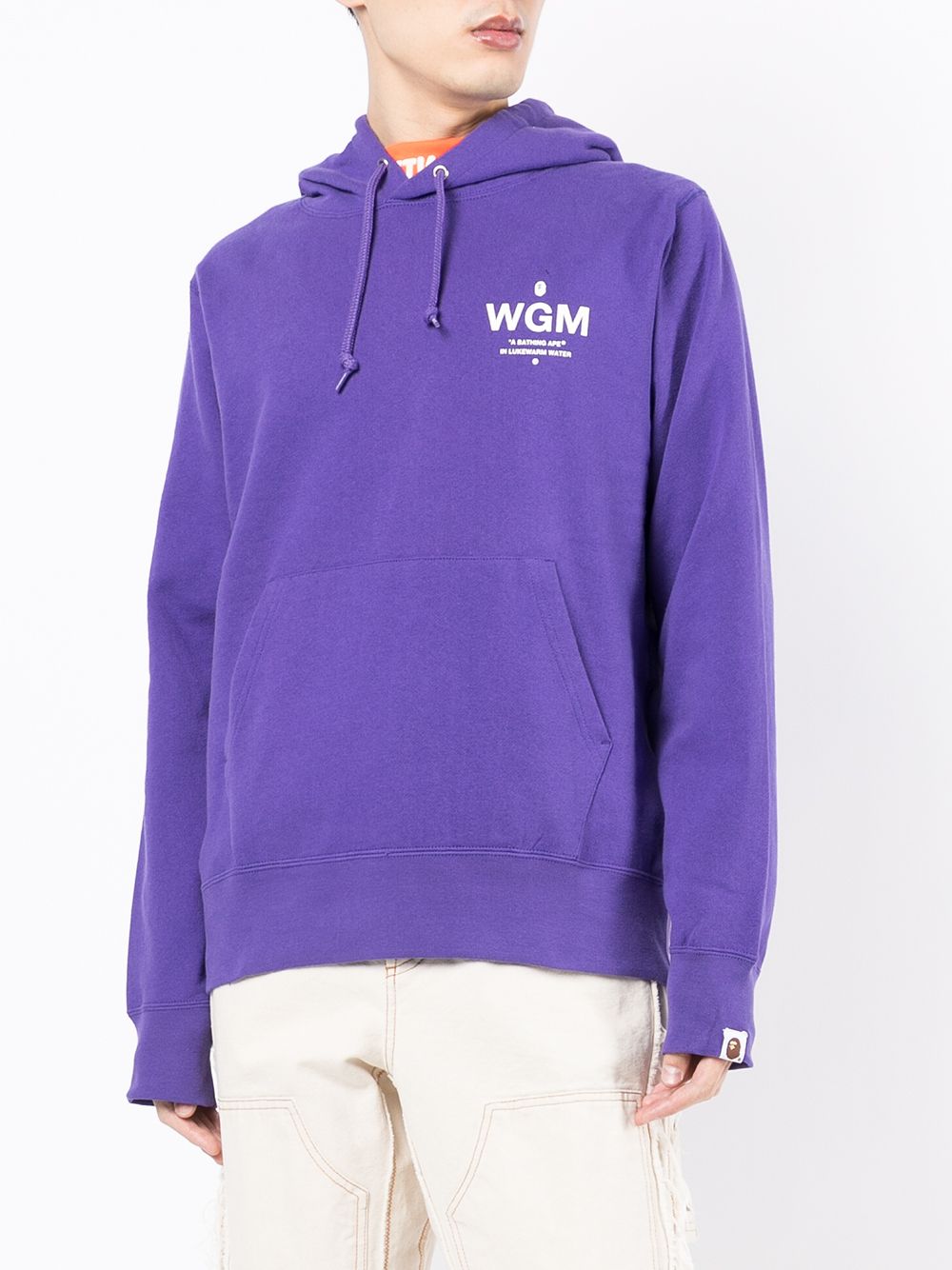 фото A bathing ape® худи с принтом wgm