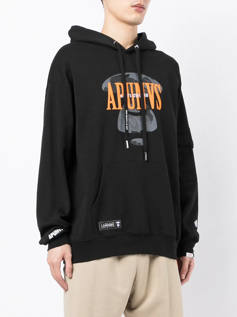 фото Aape by *a bathing ape® худи с логотипом