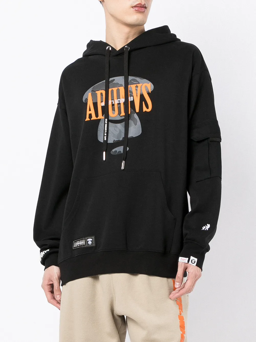 фото Aape by *a bathing ape® худи с логотипом
