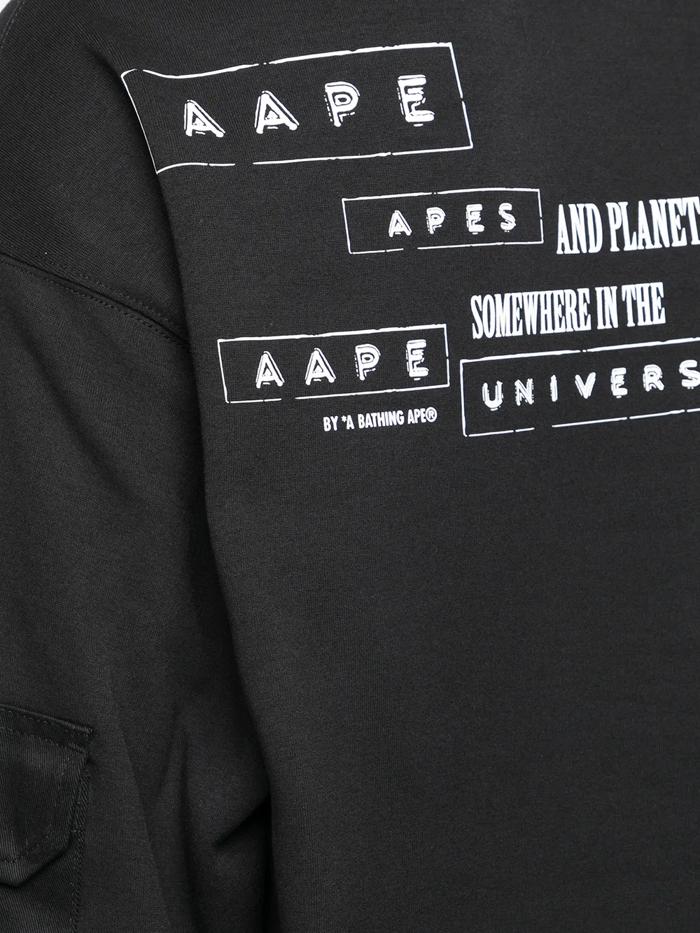 фото Aape by *a bathing ape® худи с логотипом