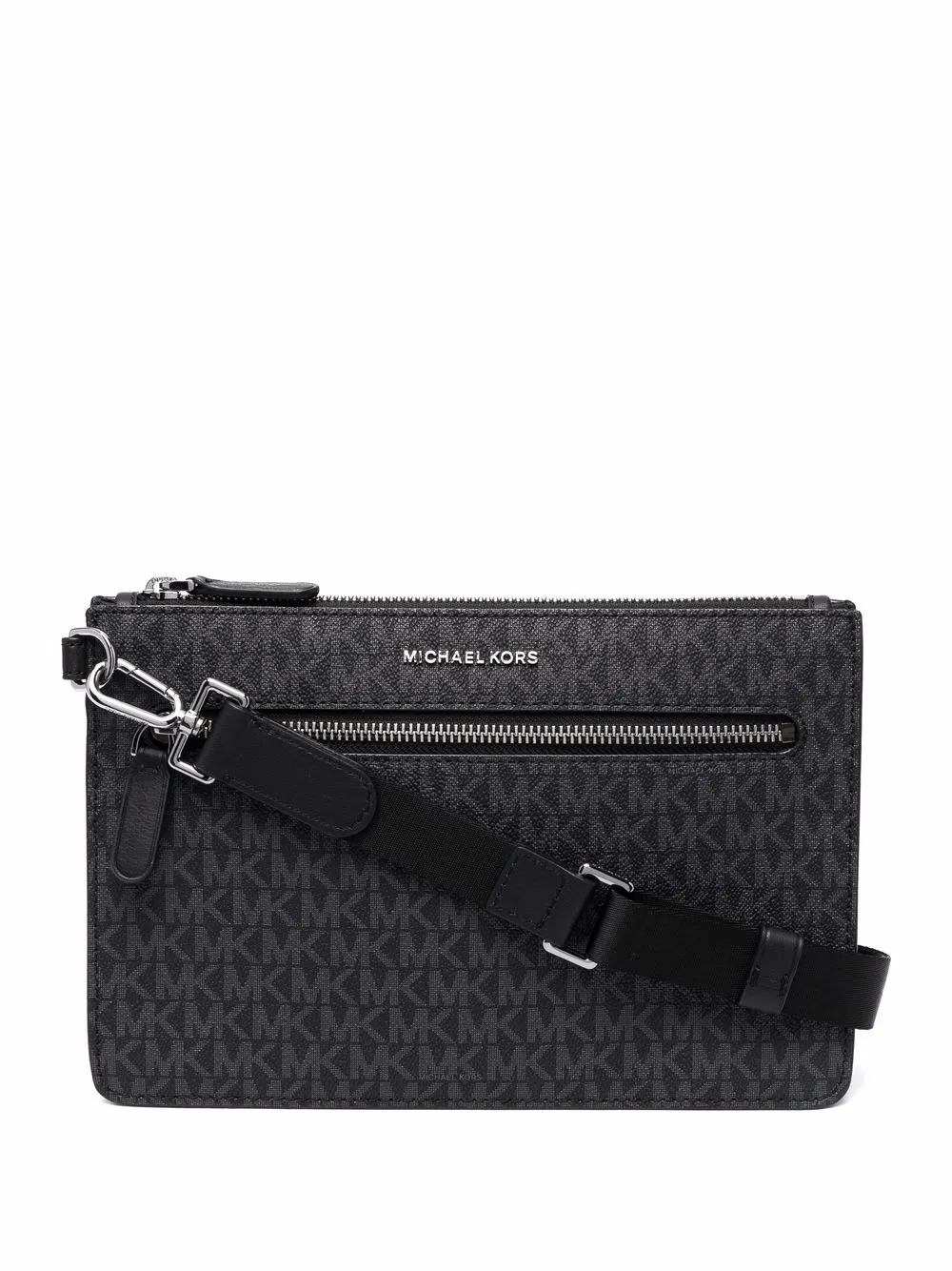 

Michael Michael Kors bolsa de mano con monograma - Negro