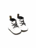 Dr. Martens Kids 1460 lace-up leather boots - White