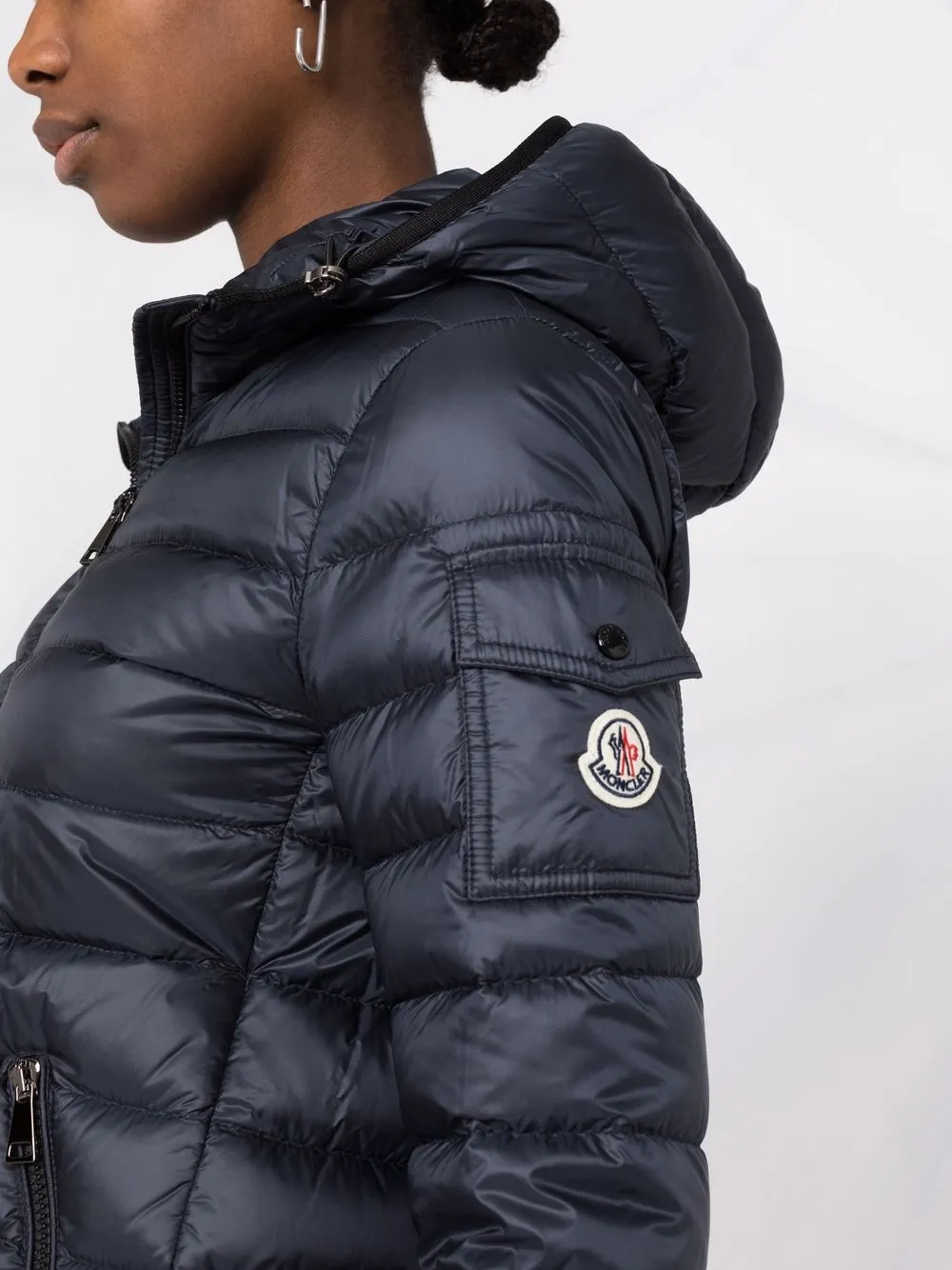 фото Moncler короткий пуховик bles