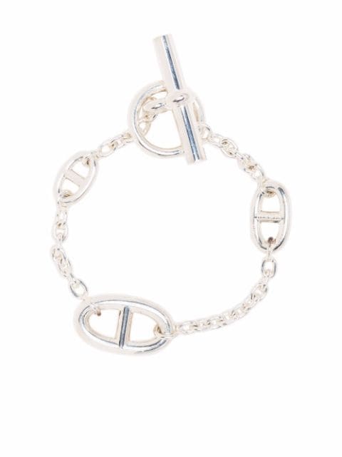 Bracciale Keep It Double Leather Tela Monogram - Fashion Bijoux