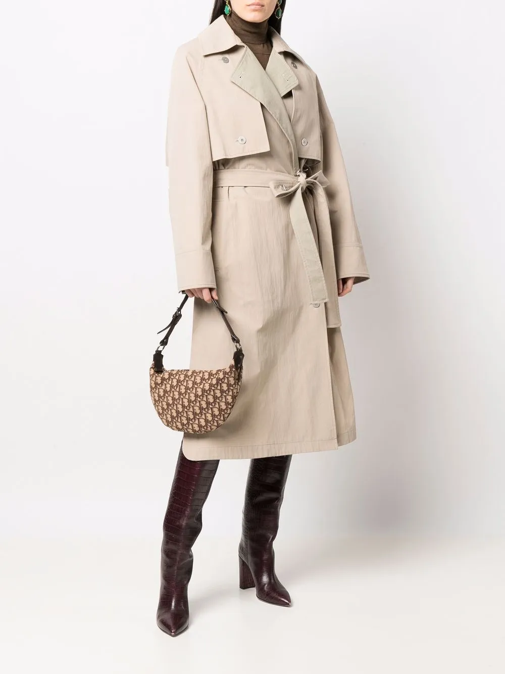 фото Christian dior сумка на плечо pre-owned с узором trotter
