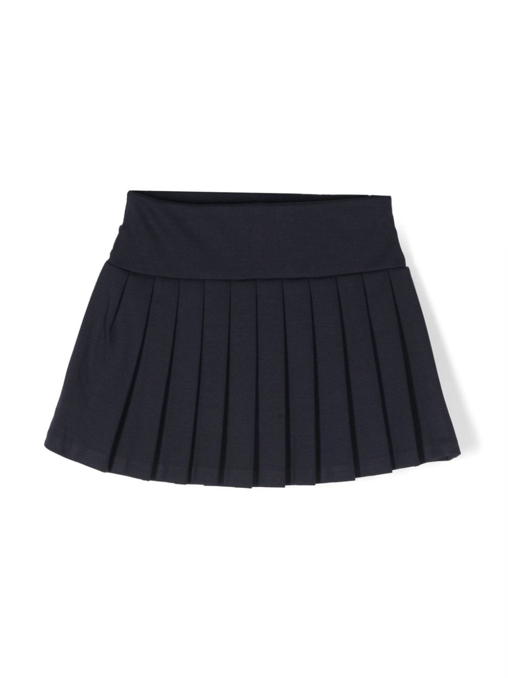 Shop Ralph Lauren Pleated High-waist Skirt In Blue