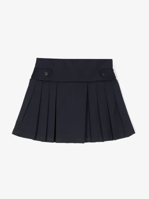 POLO RALPH LAUREN KIDS button pleated skirt