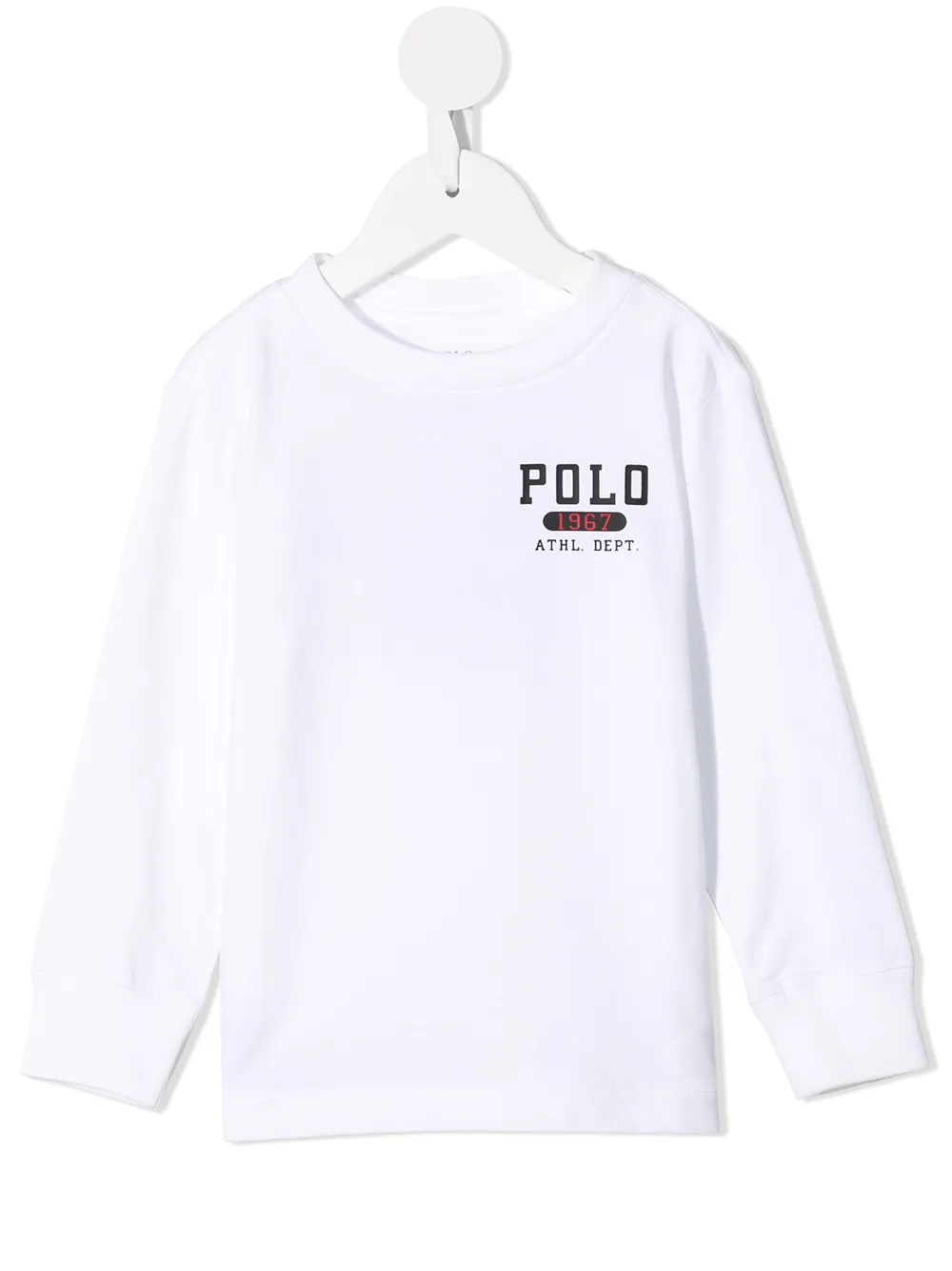 фото Ralph lauren kids футболка с длинными рукавами и логотипом