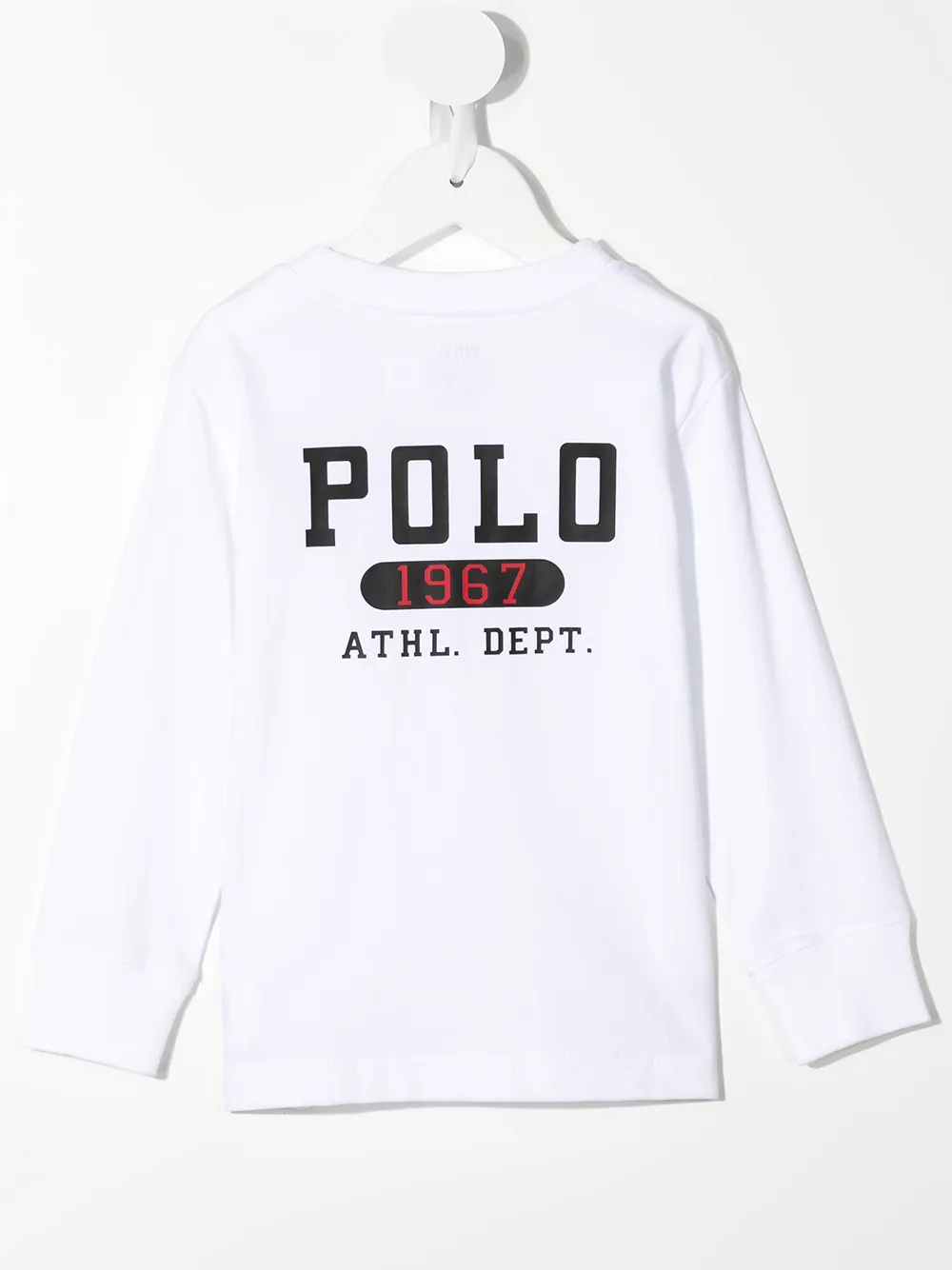 фото Ralph lauren kids футболка с длинными рукавами и логотипом