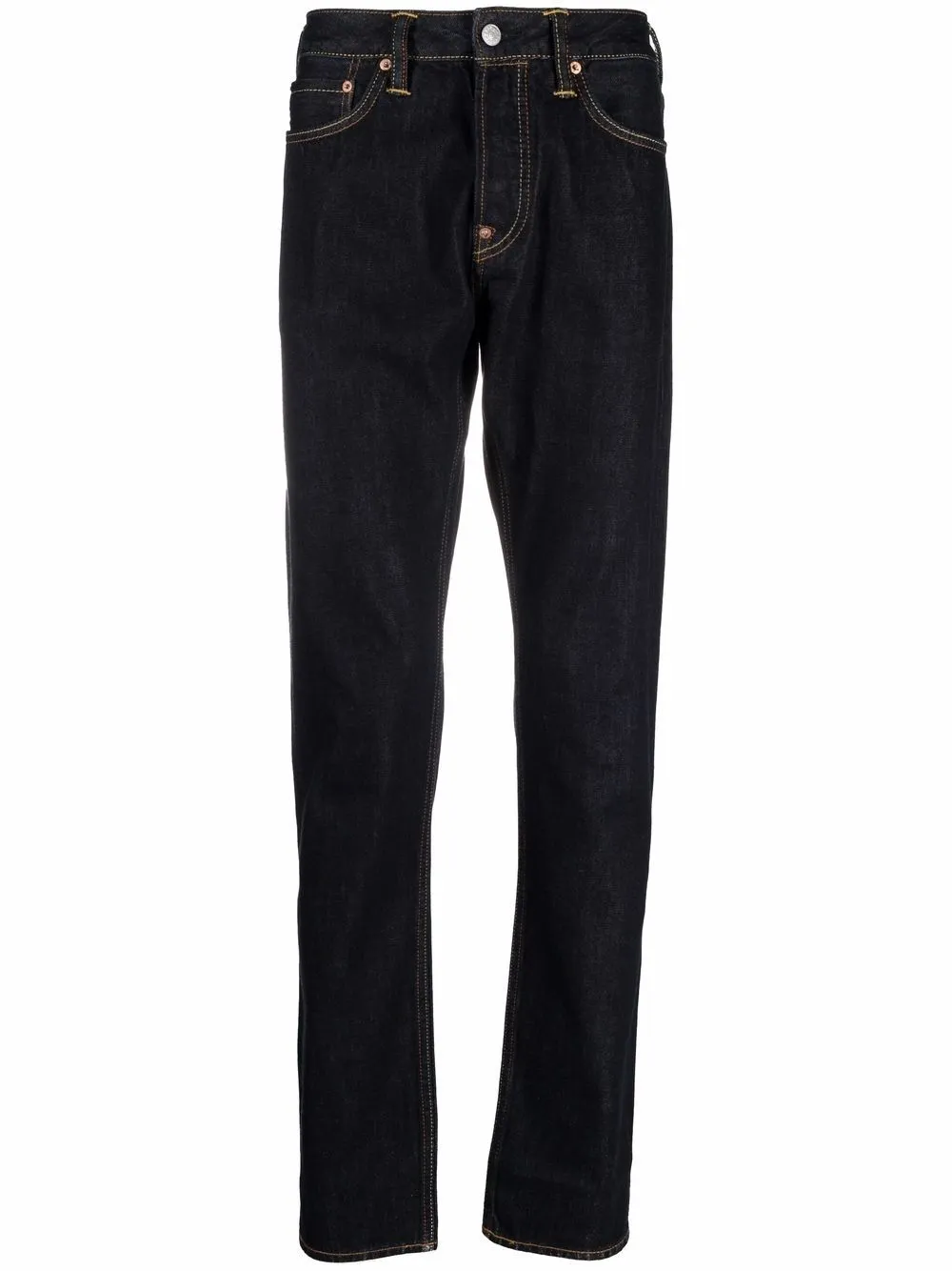low-rise slim-fit jeans | EVISU 
