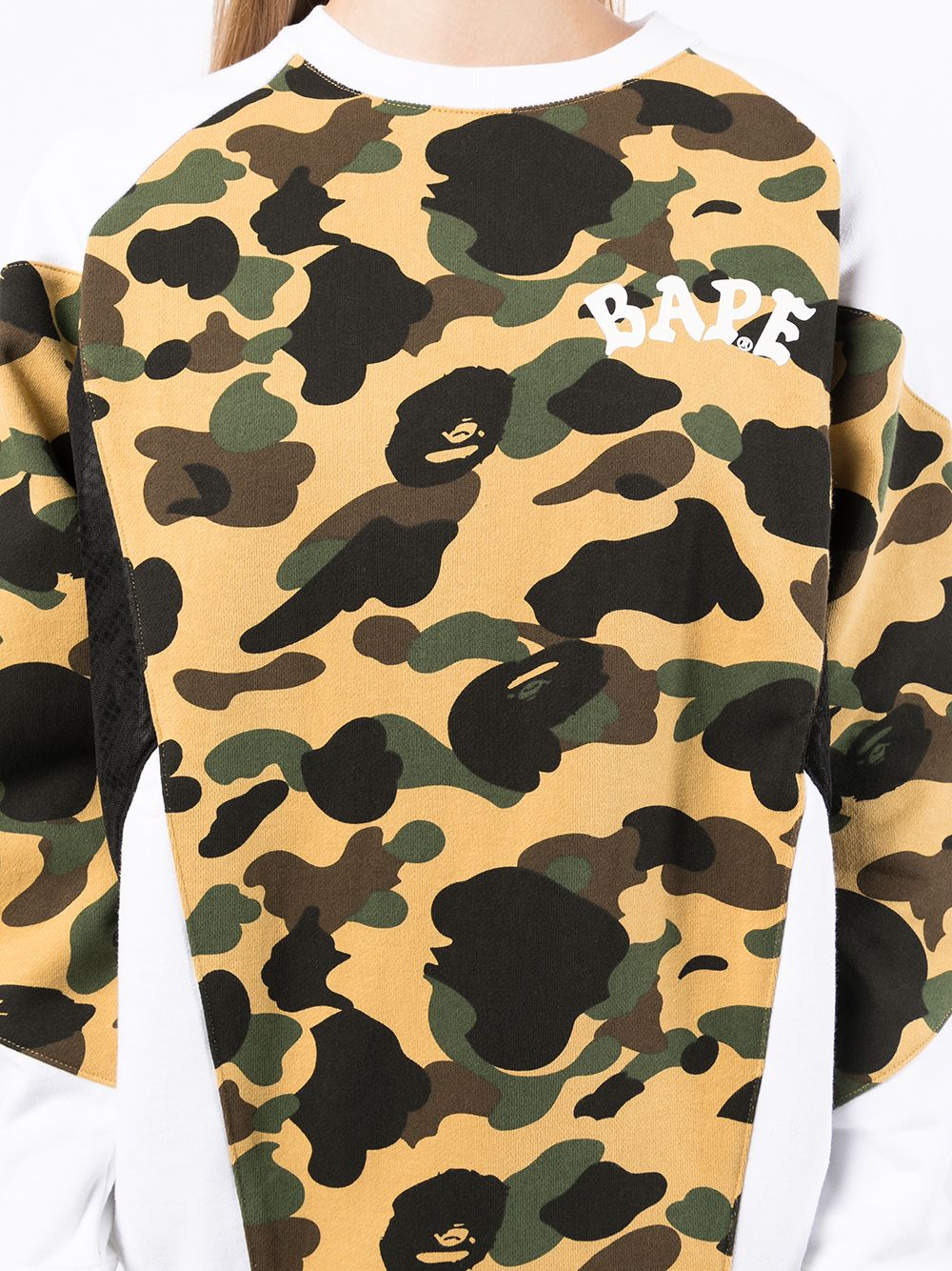 фото A bathing ape® толстовка с камуфляжным принтом