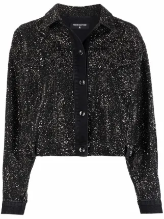 rhinestone studded jacket