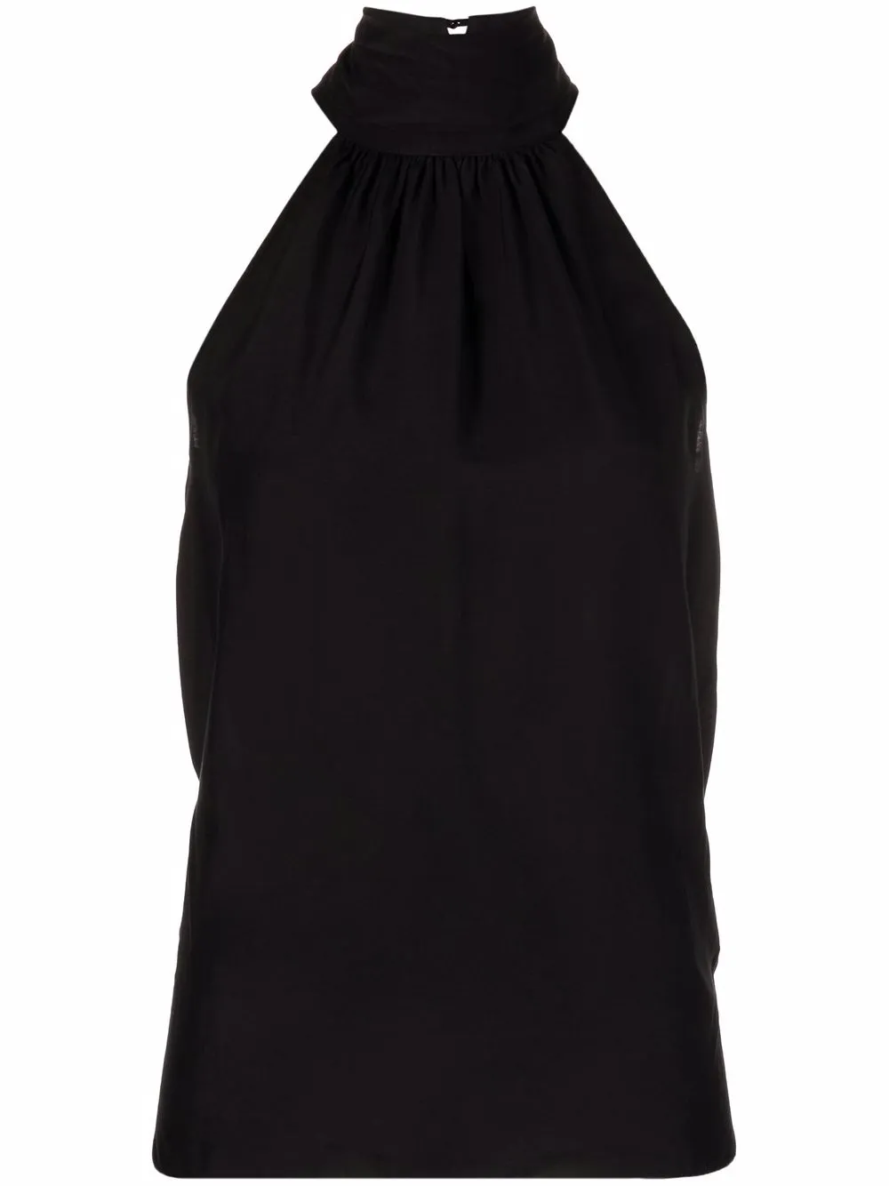 

Patrizia Pepe blusa con cuello halter - Negro