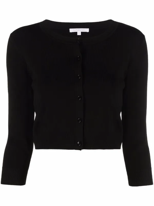 fine knit cropped cardigan