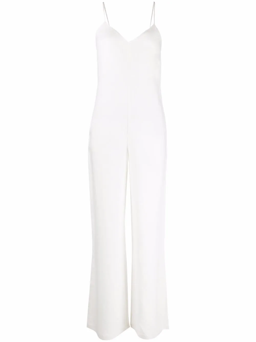 

Patrizia Pepe jumpsuit con cuello en V - Blanco