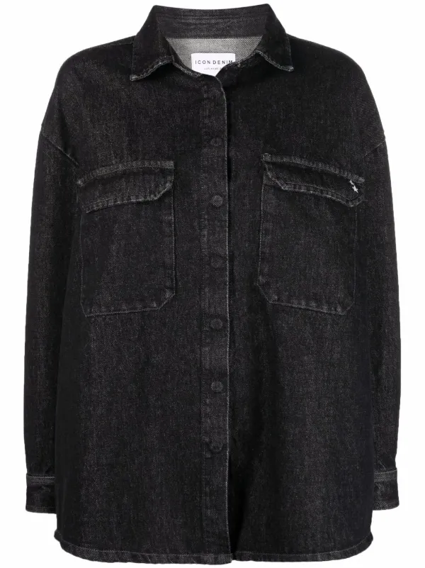 ICON DENIM Chamarra De Mezclilla Oversize - Farfetch