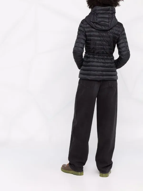 【MONCLER】Black☆Raie ロゴパッチ Short ダウンジャケット Moncler Raie Short Down Jacket | Black | FARFETCH