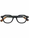 Peter & May Walk geometric-frame glasses - Black