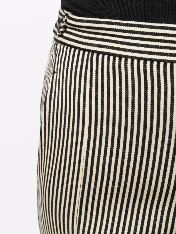 Comme Des Garçons Pre-Owned 2000s Striped straight-legged
