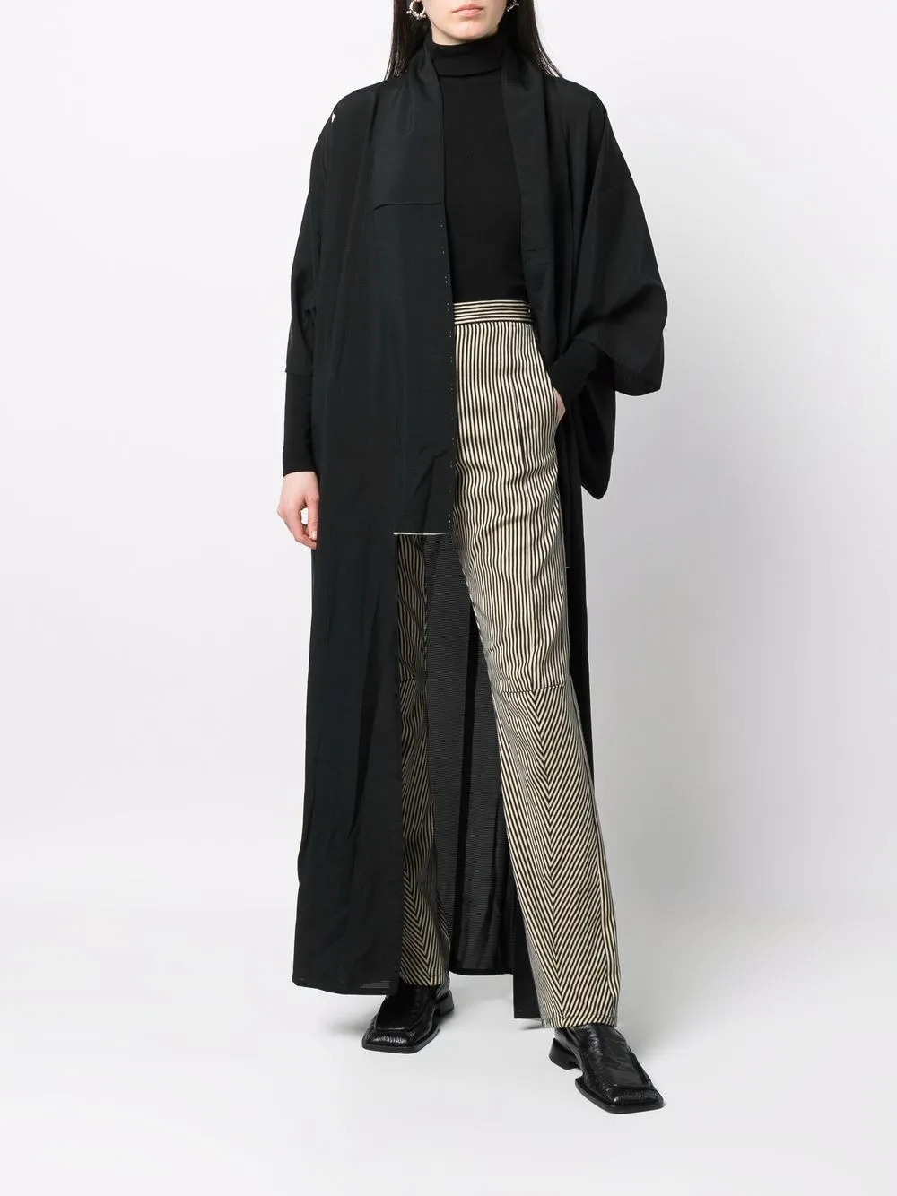 Comme Des Garçons Pre-Owned 2000s straight broek - Zwart