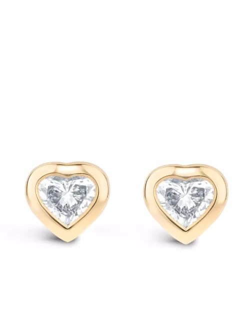 Pragnell arracadas Sundance en oro amarillo de 18kt con diamante