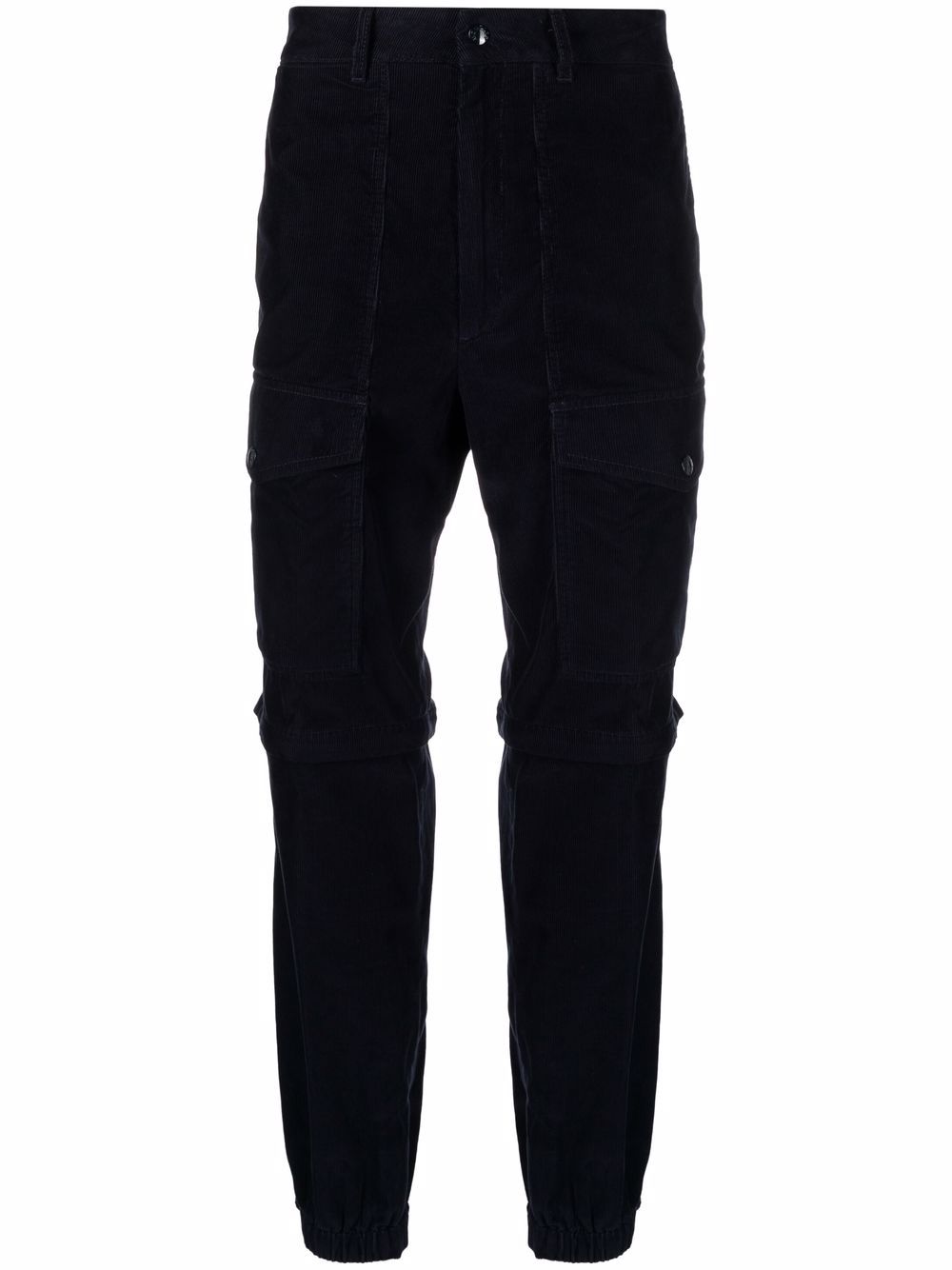 

Moncler pantalones cargo de pana - Azul