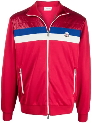 Moncler logo-patch Track Jacket - Farfetch