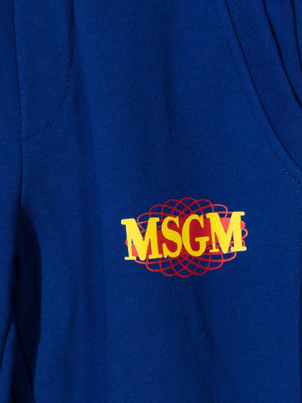 фото Msgm kids спортивные брюки с логотипом