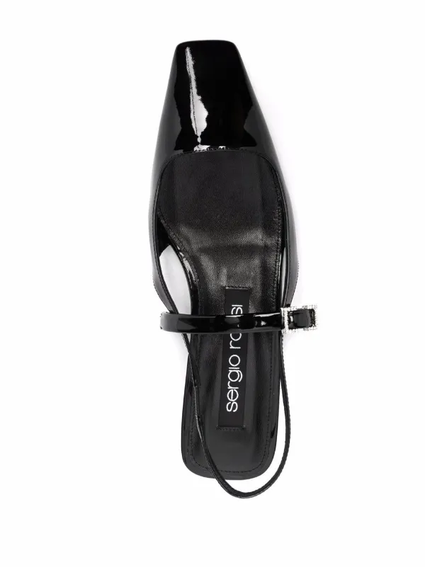 SERGIO ROSSI Sr Mini Prince Mule HH 60 mm ミュール Sergio Rossi Sr Mini Prince ミュール | ブラック | FARFETCH JP