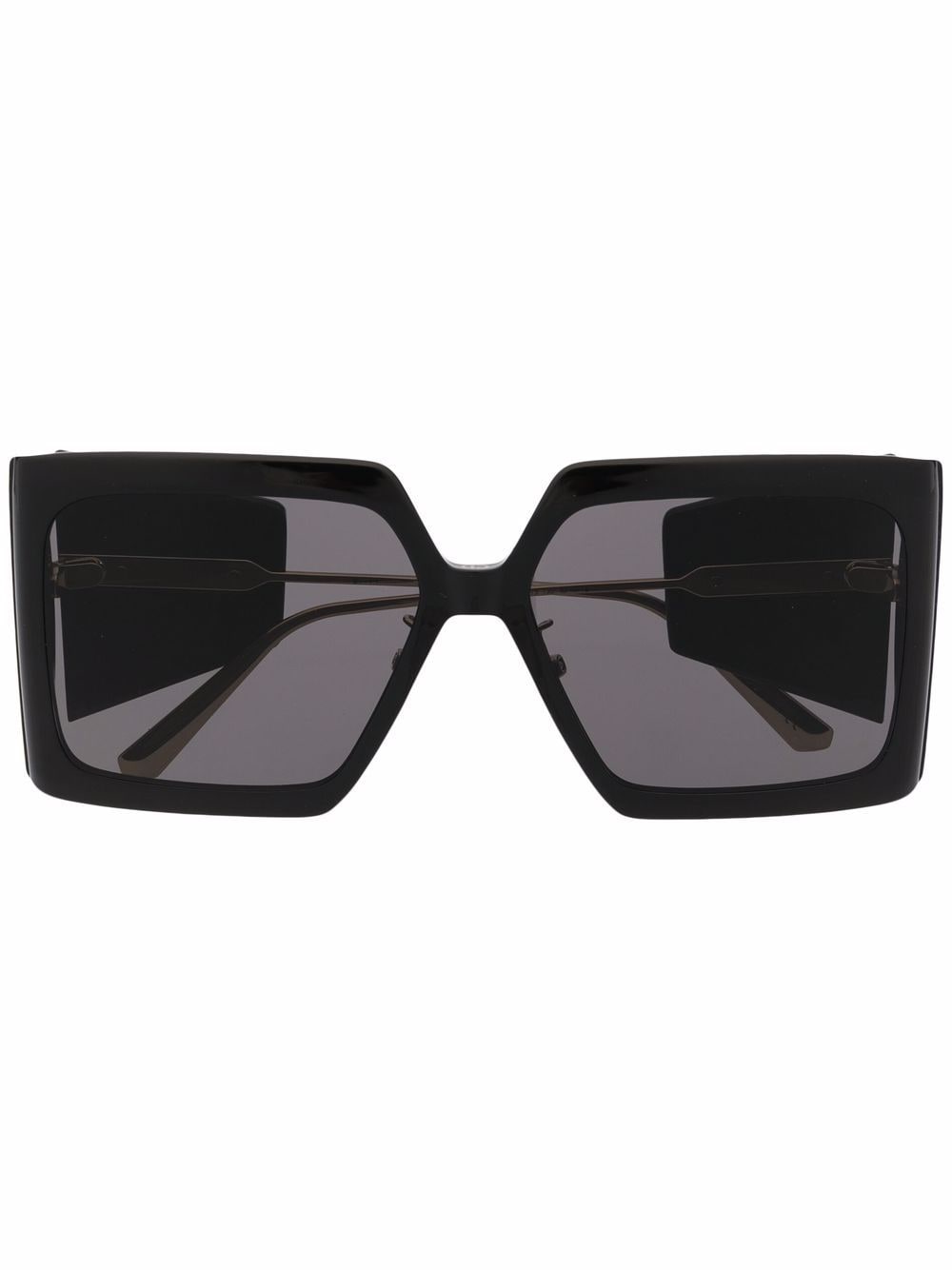 фото Dior eyewear солнцезащитные очки solar в массивной оправе