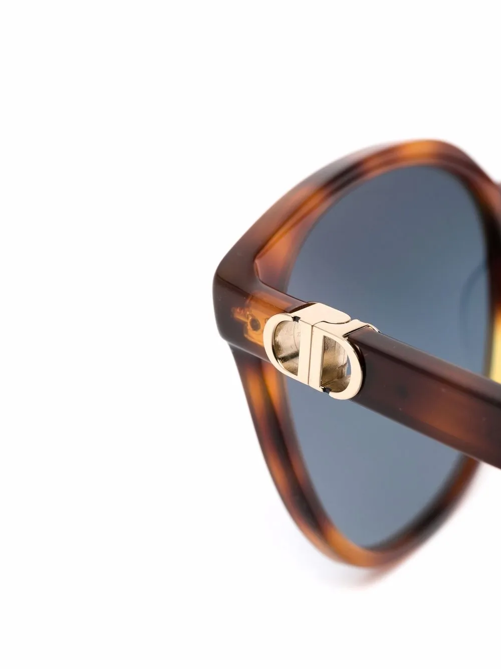 фото Dior eyewear солнцезащитные очки montaigne в квадратной оправе