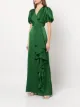 Sachin & Babi Mila ruffle-drape gown