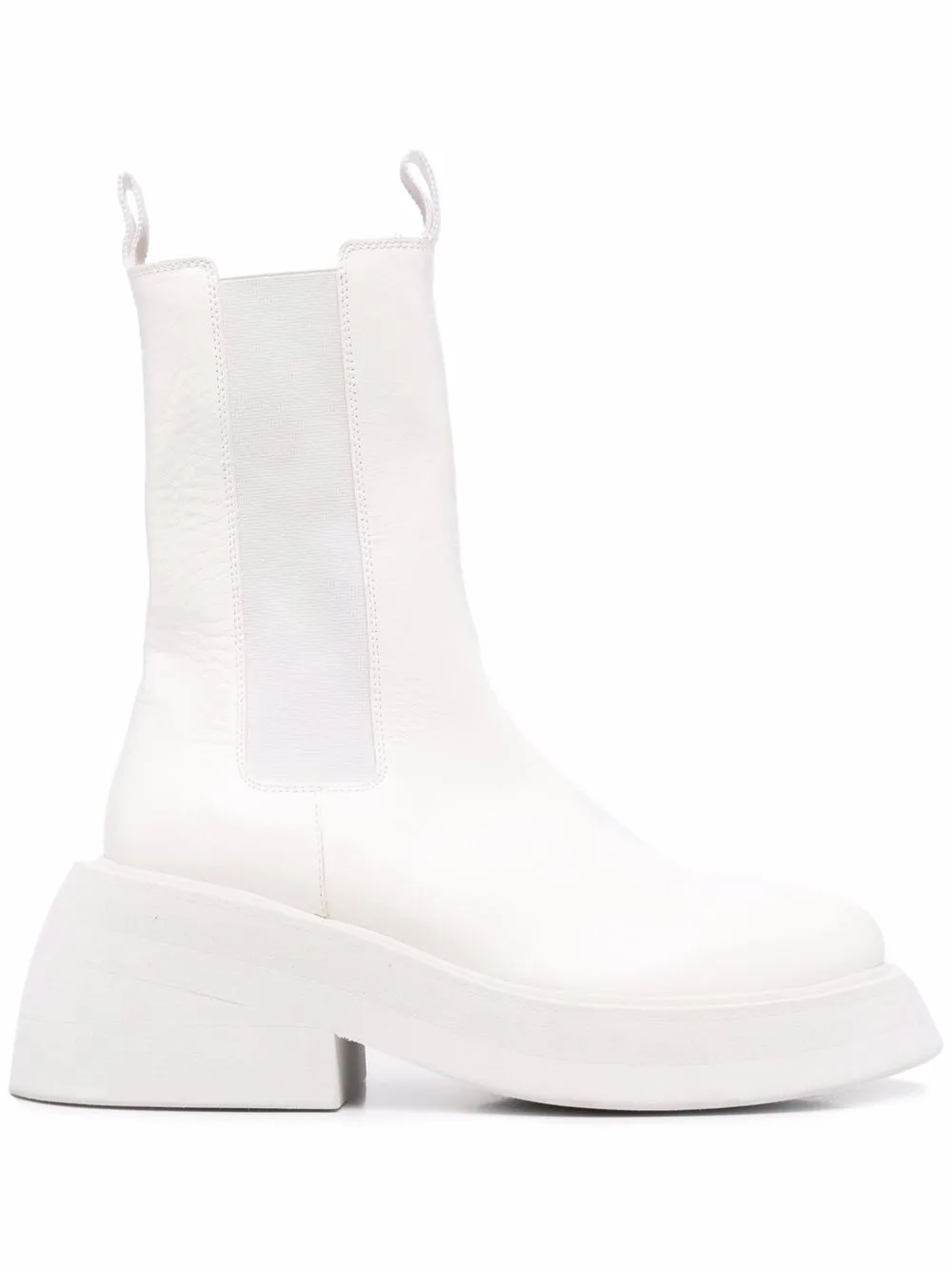 

Marsèll botas Microne con tacón de 80mm - Blanco