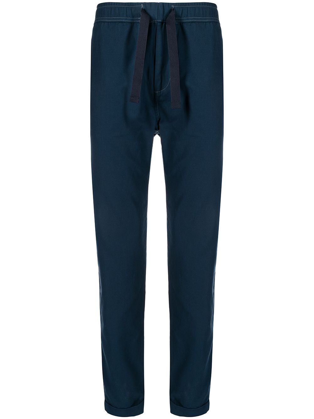 

PS Paul Smith pantalones con cordón en la pretina - Azul