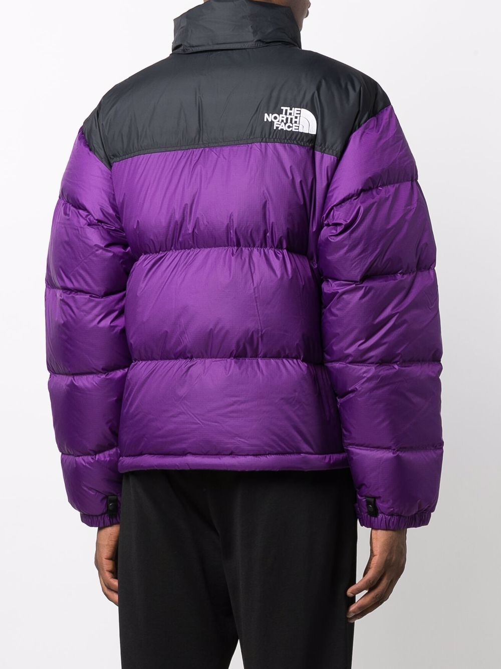 фото The north face пуховик с логотипом