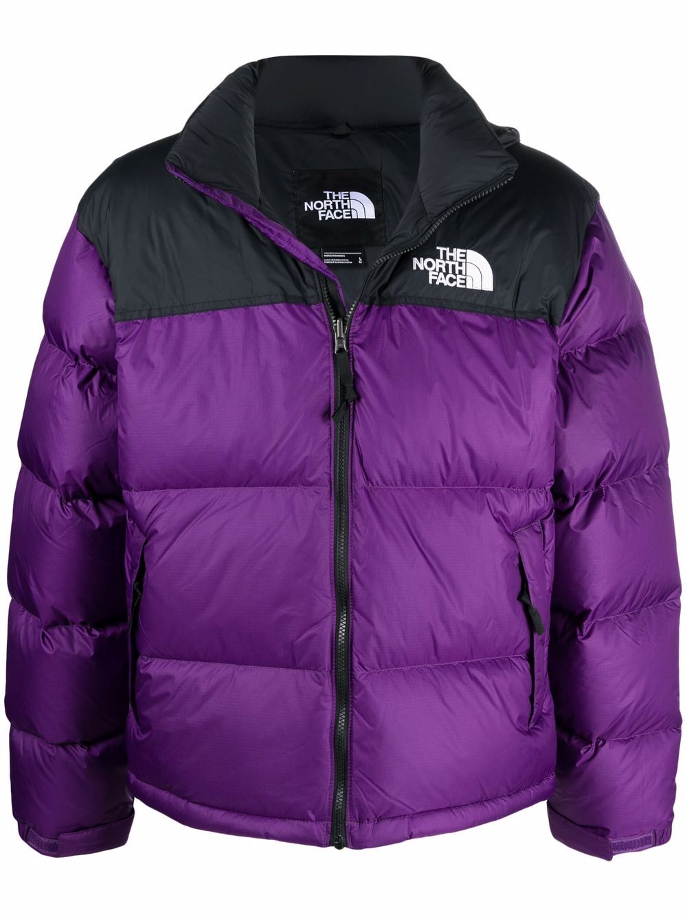 фото The north face пуховик с логотипом