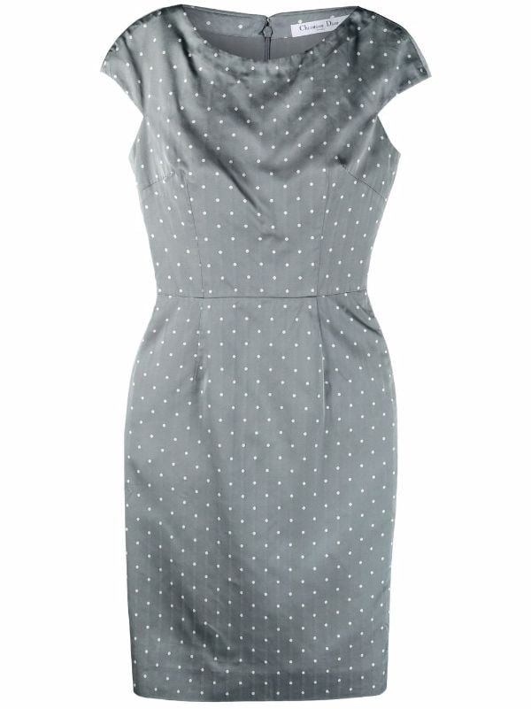 dior polka dot dress