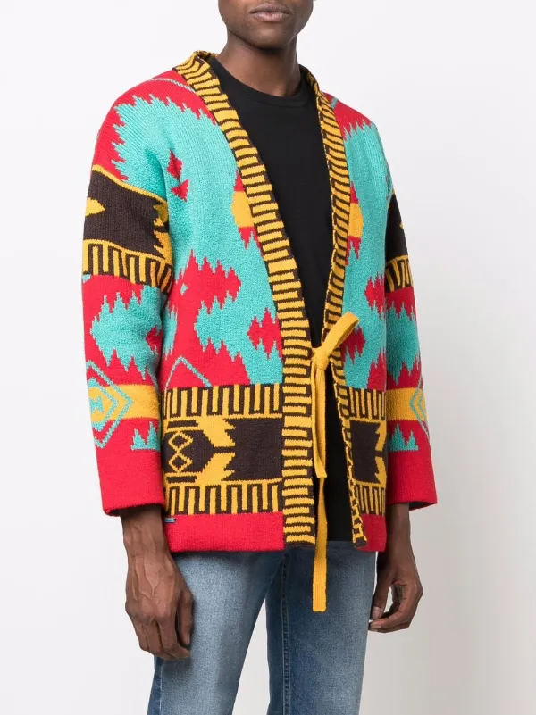 Alanui graphic-print Cardigan - Farfetch