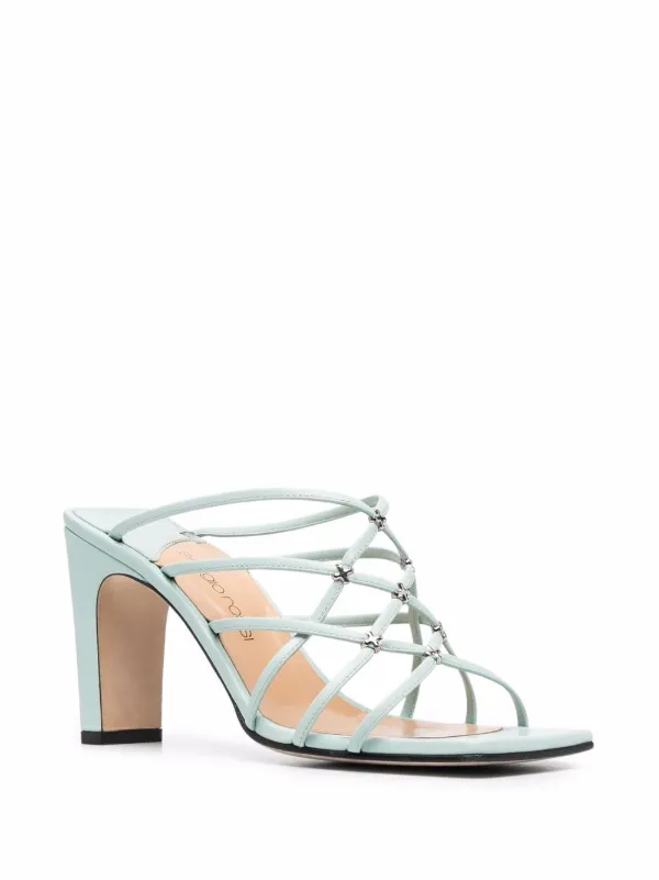Sergio Rossi Grazie Sergio サンダル | グリーン | FARFETCH JP