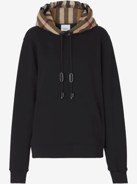 Burberry Vintage-check cotton hoodie