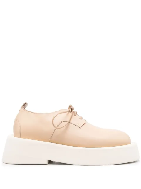 lace-up leather Derby shoes